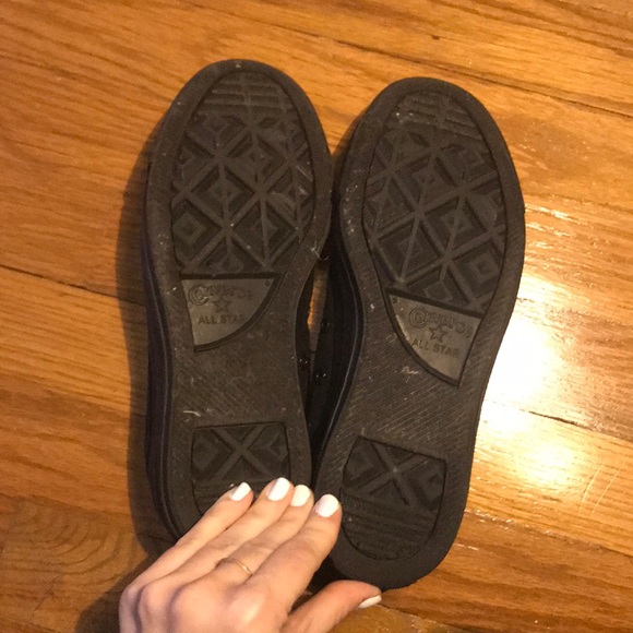 Black Converse - Picture 2 of 4